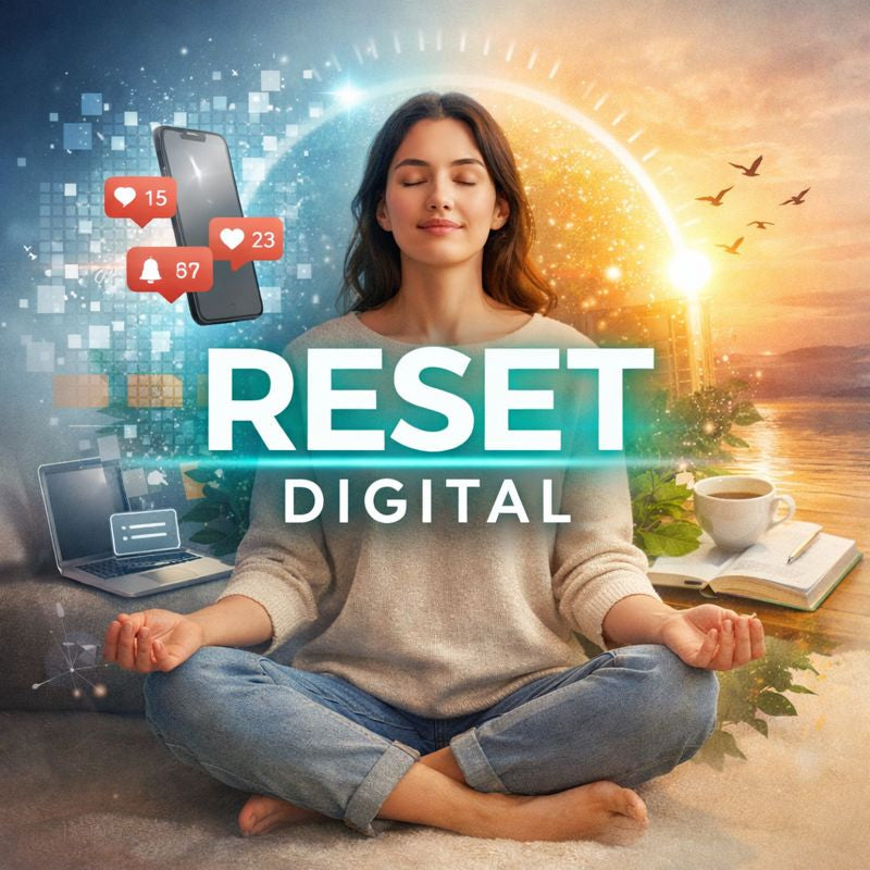 RESET DIGITAL- 21 dias para reducir la saturacion digital y recuperar tu calma mental
